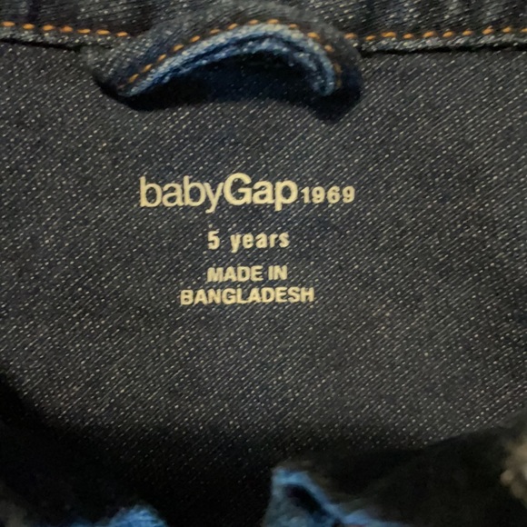 Kids Gap, unisex denim jacket - Picture 2 of 3